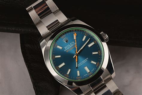 Rolex Milgauss and Its Green Sapphire Crystal